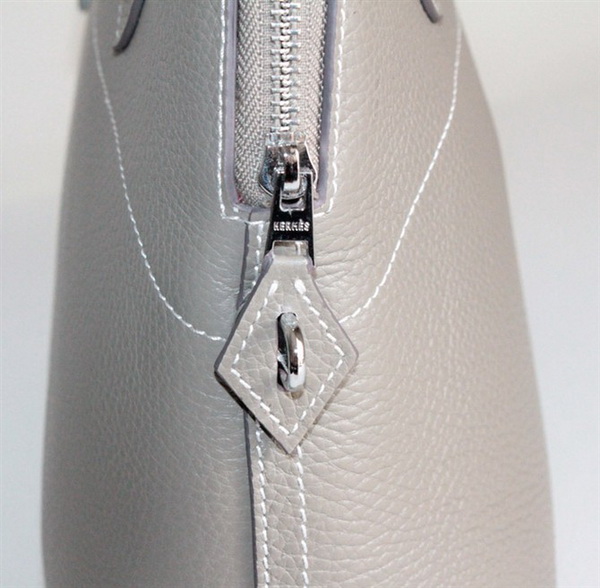 High Quality Replica Hermes Bolide Togo Leather Tote Bag Grey 509084 - Click Image to Close